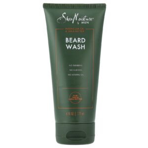 SheaMoisture Masculino Sabonete Líquido para Barba Óleo de Maracujá e Manteiga de Karité 177 ml (6 fl oz)