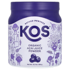 KOS Suco de Açaí Orgânico em Pó 360 g (127 oz)