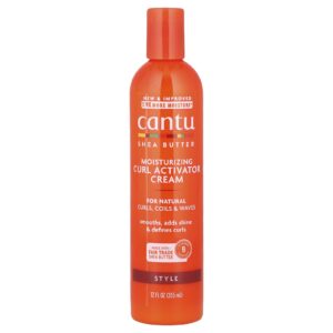 Cantu Manteiga de Karité para Cabelos Naturais Creme Ativador de Cachos Hidratantes 355 ml (12 fl oz)