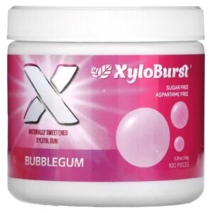 Xyloburst Goma de Xilitol Goma de Bolhas 100 Unidades 150 g (529 oz)