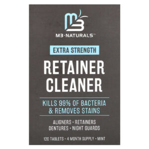 M3 Limpador de Aparelho Dental Hortelã 120 Comprimidos