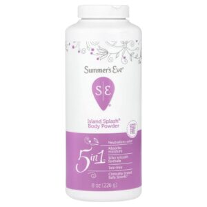 Summers Eve 5 in 1™ Island Splash® em Pó Corporal 226 g (8 oz)