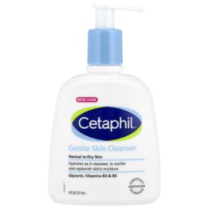 Cetaphil Solução de Limpeza Suave para a Pele Pele Normal a Seca Sem Perfume 237 ml (8 fl oz)