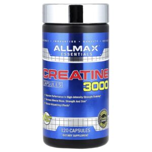 ALLMAX Creatina 3000 120 Cápsulas Vegetais (750 mg por Cápsula)