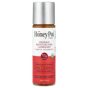 The Honey Pot Company Lubrificante Hidratante Orgânico Morango Orgânico 59 ml (2 fl oz)