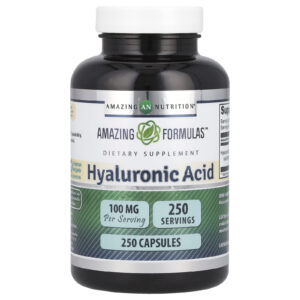 Amazing Nutrition Ácido Hialurônico 100 mg 250 Cápsulas