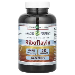 Amazing Nutrition Riboflavina 400 mg 240 Cápsulas