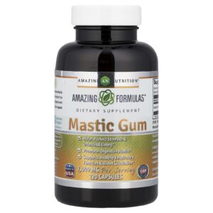 Amazing Nutrition Mástique 120 Cápsulas (500 mg por Cápsula)