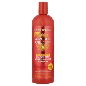 Creme Of Nature Óleo de Argão de Marrocos Shampoo para Hidratação e Brilho sem Sulfato 591 ml (20 fl oz)
