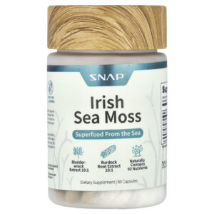 Snap Supplements Musgo do Mar da Irlanda 60 Cápsulas
