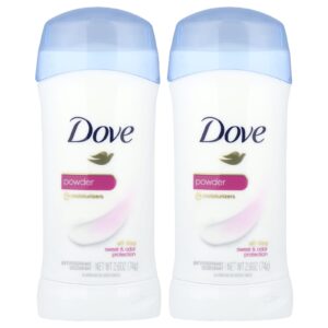 Dove Desodorante Antitranspirante em Pó 2 Unidades 74 g (26 oz) Cada