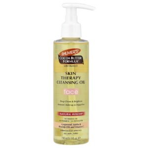 Palmers Cocoa Butter Formula® com Vitamina E Óleo de Limpeza Skin Therapy Rosto Todos os Tipos de Pele Rosa-Mosqueta Natural 190 ml (65 fl oz)