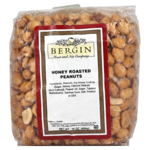 Bergin Fruit and Nut Company Mel e Amendoim Torrado 454 g (16 oz)
