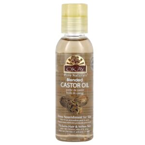 Okay Pure Naturals Mistura de Óleo de Rícino 59 ml (2 fl oz)