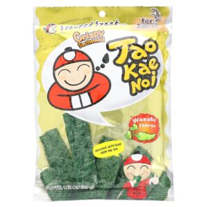 Tao Kae Noi Petisco de Algas Marinhas Crocantes Wasabi 32 g (112 oz)
