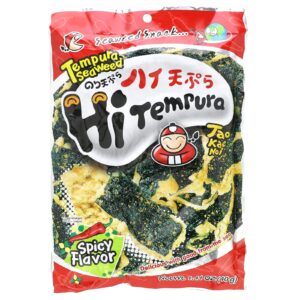 Tao Kae Noi Petisco de Algas Marinhas HiTempura Picante 40 g (141 oz)