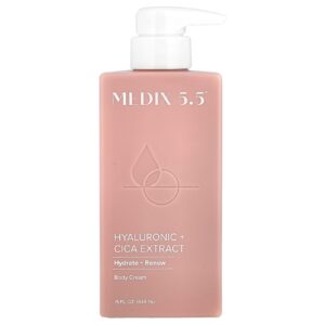 Medix 5.5 Hialurônico + Rosa da Búlgara Creme de Hidratação Instantânea 444 ml (15 fl oz)