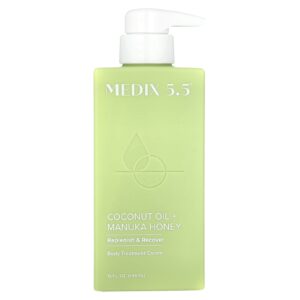 Medix 5.5 Creme para Tratamento Corporal Óleo de Coco + Mel de Manuka 444 ml (15 fl oz)