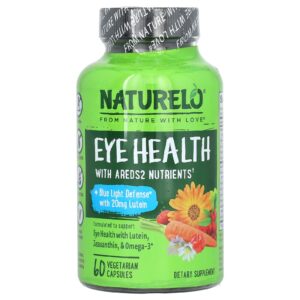 NATURELO Saúde Ocular 60 Cápsulas Vegetarianas