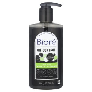 Biore Limpador de poros de ação profunda com carvão vegetal 677 fl oz (200 ml)