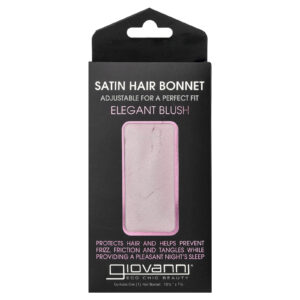 Giovanni Boné de Cetim Blush Elegante 1 Boné de Cabelo