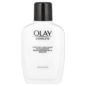 Olay Complete Hidratante Diário UV365 com Protetor Solar FPS 15 Sensível 118 ml (4 fl oz)