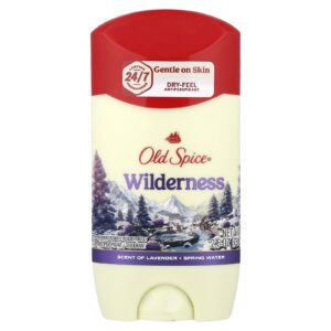 Old Spice Antitranspirante e Desodorante Wilderness com Lavanda + Água de Nascente 73 g (26 oz)