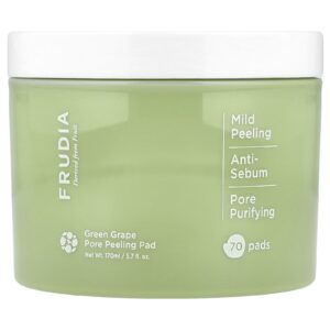 Frudia Disco Esfoliante para Poros de Uva Verde 70 Discos 170 ml (57 fl oz)