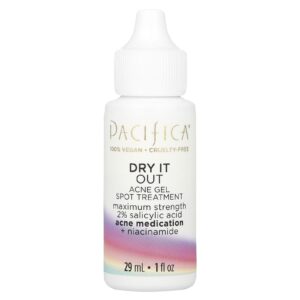 Pacifica Dry It Out Tratamento para Acne com Gel Potência Máxima 29 ml (1 fl oz)