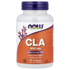 NOW Foods CLA 90 Cápsulas Softgel