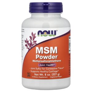 NOW Foods MSM em Pó 227 g (8 oz)