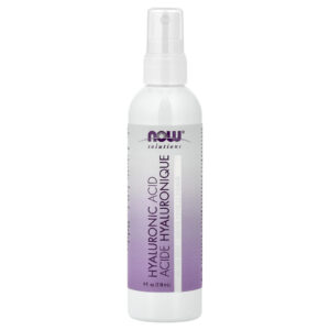 NOW Foods Soluções Névoa Facial para Hidratação de Ácido Hialurônico 118 ml (4 fl oz)