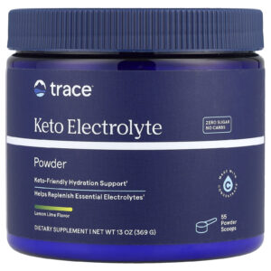 Trace Eletrólito Cetogênico em Pó Limão Siciliano e Limão Taiti 369 g (13 oz)