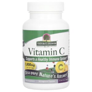 Natures Answer Vitamina C 1.000 mg 100 Cápsulas Vegetarianas
