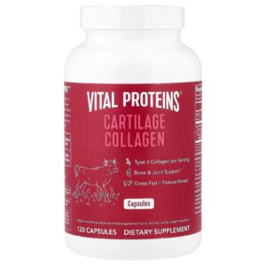 Vital Proteins Cartilagem e Colágeno 120 Cápsulas