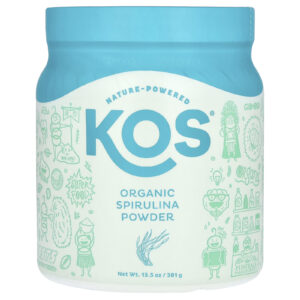 KOS Espirulina Orgânica em Pó 3815 g (135 oz)