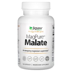 Jigsaw Health Malato MagPure 120 Cápsulas (100 mg por Cápsula)