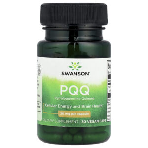 Swanson PQQ 20 mg 30 Cápsulas Vegetais