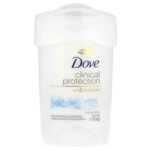 Dove Clinical Protection com potência para tratamento desodorante antitranspirante Original Clean 48 g