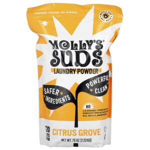 Mollys Suds Pó para Lavar Roupa Original Citrus Grove 228 kg (8025 oz)