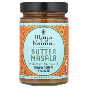 Maya Kaimal Manteiga de Masala Molho de Fermento Indiano Suave 354 g (125 oz)