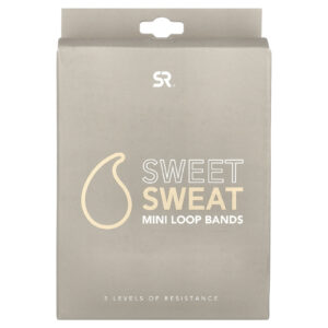 Sports Research Sweet Sweat Minifaixas Elásticas 5 Faixas Elásticas