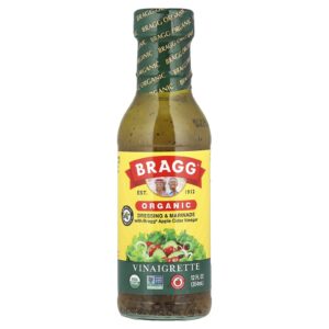 Bragg Molho Orgânico e Marinada com Vinagre de Sidra de Maçã Bragg® Vinagrete 354 ml (12 fl oz)