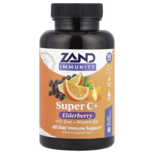 Zand Imunidade Sabugueiro Super C+ com Zinco Vitamina D3 60 Comprimidos