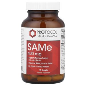 Protocol for Life Balance SAMe 400 mg 60 Comprimidos