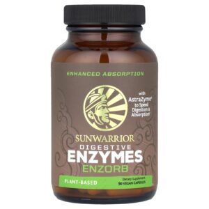 Sunwarrior Enzimas Digestivas Enzorb 90 Cápsulas Veganas