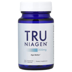 Tru Niagen Nicotinamide Riboside Chloride 300 mg 30 Cápsulas Vegetarianas