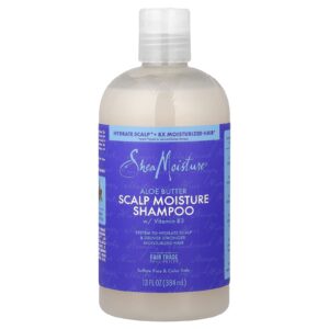 SheaMoisture Shampoo para Hidratação do Couro Cabeludo Manteiga de Aloe 384 ml (13 fl oz)