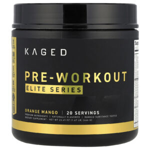 Kaged Elite Series Pré-treino Laranja e Manga 666 g (147 lb)