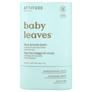 ATTITUDE Baby Leaves™ Bálsamo para o Rosto e o Corpo Sem Perfume 1 oz. (1015 oz)